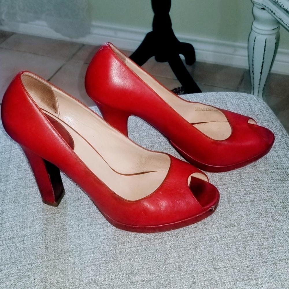 Cole Haan red heels